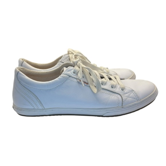 Taos White‎ Sneakers w/ Leather Uppers (Size 11) - Picture 1 of 8